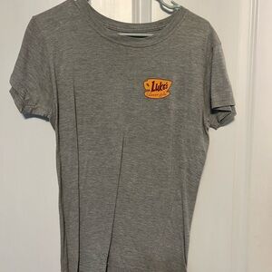Gray T-Shirt with Luke’s Diner Logo